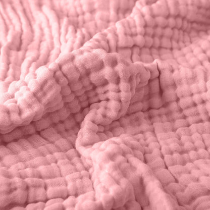 Couverture en mousseline de coton 100 % naturelle